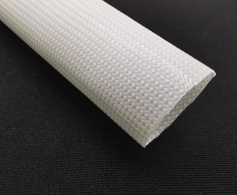 comprar El envolver a prueba de calor de la fibra de vidrio del HTG de la manga 600c del alambre de la electrónica 50m m fabricación en línea