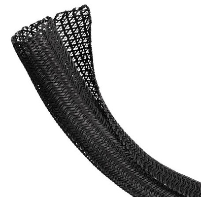 comprar El abrigo de cierre automático negro del alambre cruzado de PA6 PA66 PPS ACARICIA envolver fabricación en línea