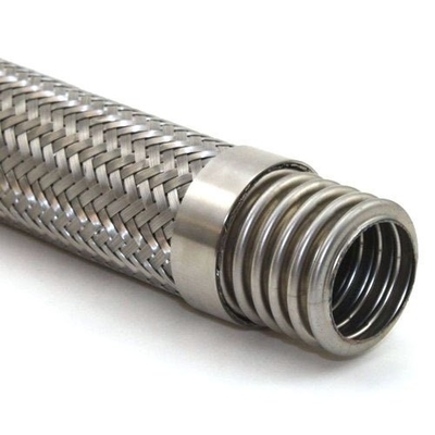 comprar Manga trenzada de acero inoxidable de la manguera acanalada de la manga del cable de la corrosión anti fabricación en línea