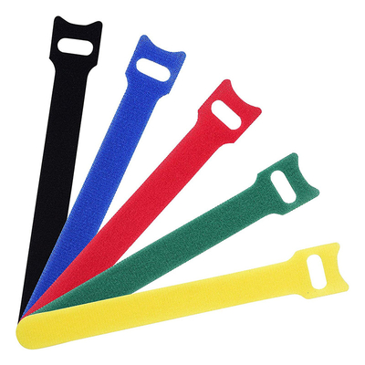 comprar Bridas de plástico del gancho de los lazos de alambre del velcro de la gestión de cable y del velcro del lazo 10mm-100m m fabricación en línea