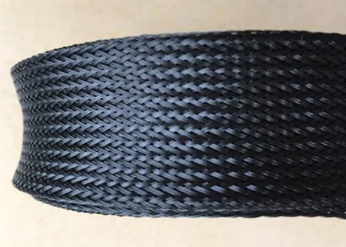 Manga trenzada expansible durable de la resistencia de abrasión para la protección auto del cable de alambre