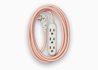 Multicolor trenzado algodón flexible colorido de la resistencia de abrasión que envuelve