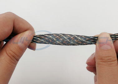 Resistente ULTRAVIOLETA ligero trenzado extensible de los colores multi del ANIMAL DOMÉSTICO que envuelve resistente