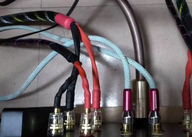 desgaste que envuelve trenzado extensible del ANIMAL DOMÉSTICO de la prueba de la llama del 1/2” - resistente para el arnés de cable
